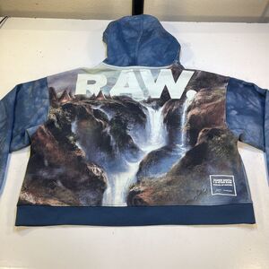JADEN SMITH + G-STAR RAW FORCES OF NATURE HOODIE HOODED SWEATSHIRT Womens UNI S